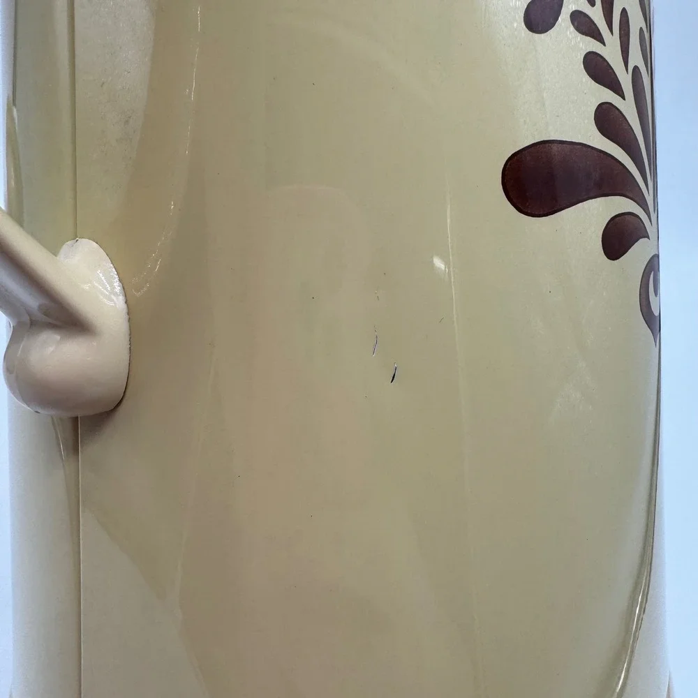 Vintage Pfaltzgraff Village Insulated Thermal Carafe Coffee Thermos Pitcher USA